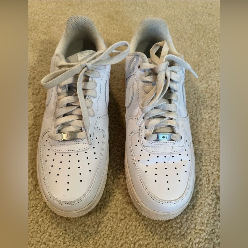 Air Force 1 white platform sneakers sz 11 women’s
